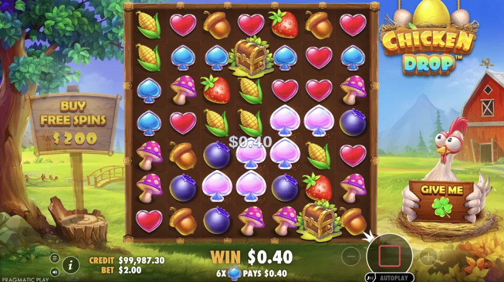Chicken Drop Spiel