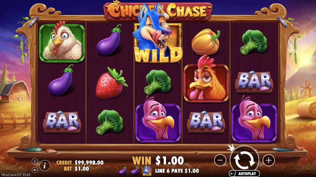 Chicken Chase Spiel