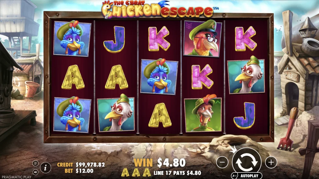 The Great Chicken Escape Spiel