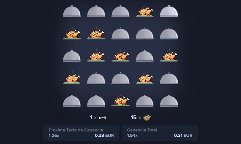 MyStake Chicken Glücksspiel