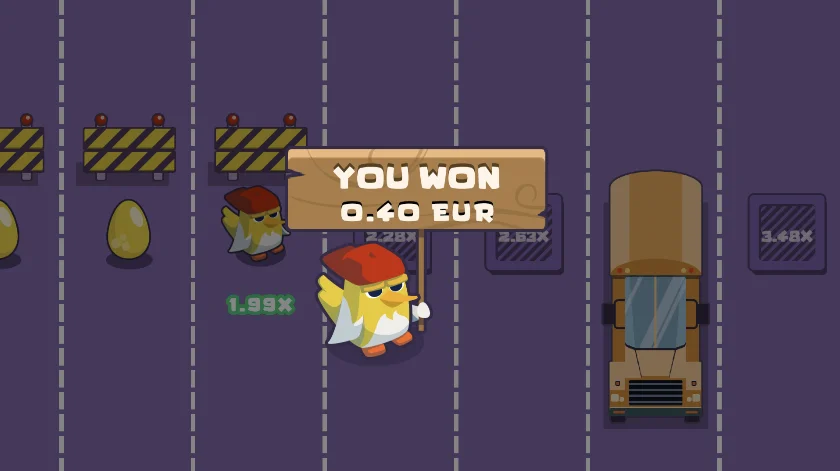 Chicken Cross Glücksspiel