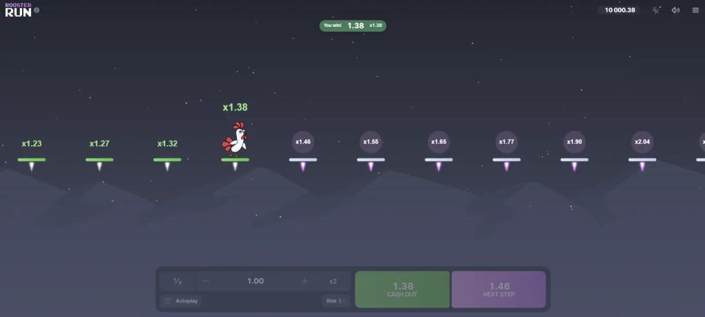 Rooster Run Glücksspiel
