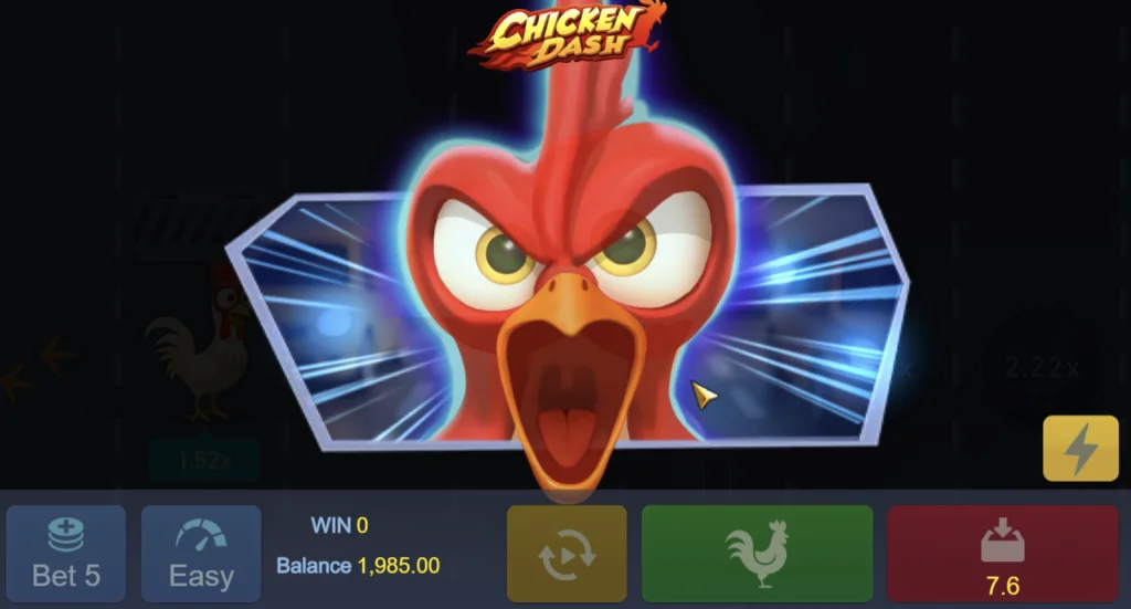 Chicken Dash Spiel von TaDa Gaming