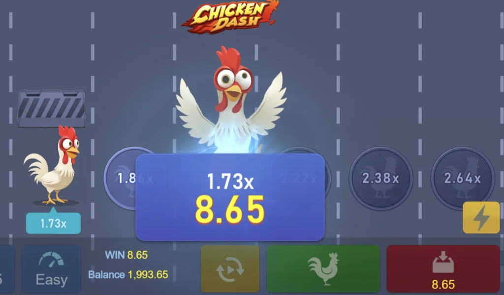 Chicken Dash Glücksspiel