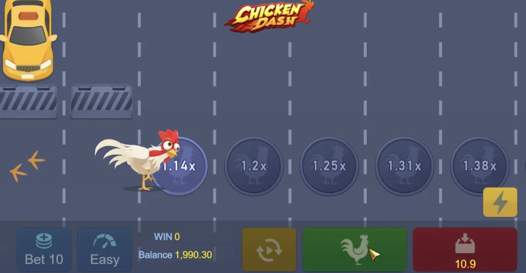 Chicken Dash Spiel