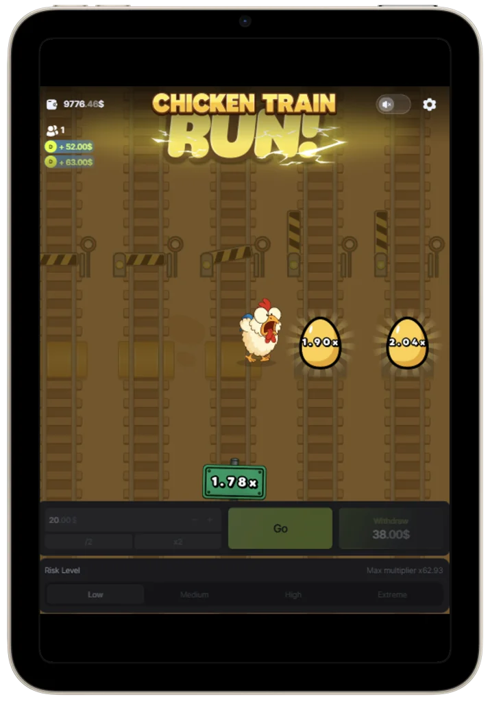Chicken Train Demo