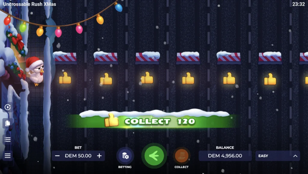 Uncrossable Rush X-Mas von Evoplay
