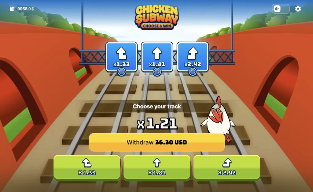 Chicken Subway Demo